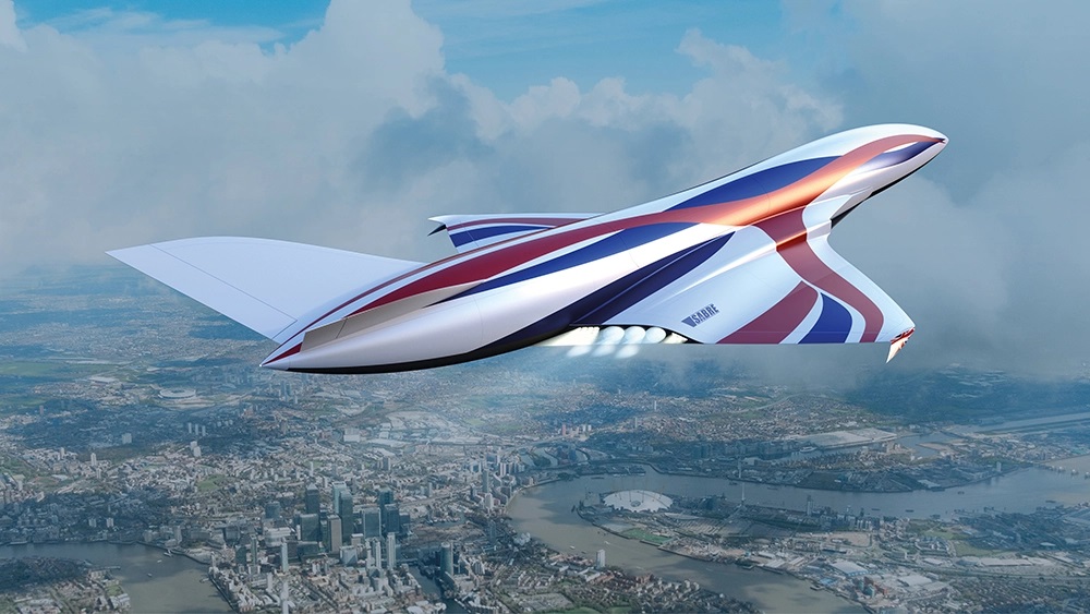 Ten nowy hipersoniczny „samolot kosmiczny” zabierze Cię z Nowego Jorku do Londynu w godzinę